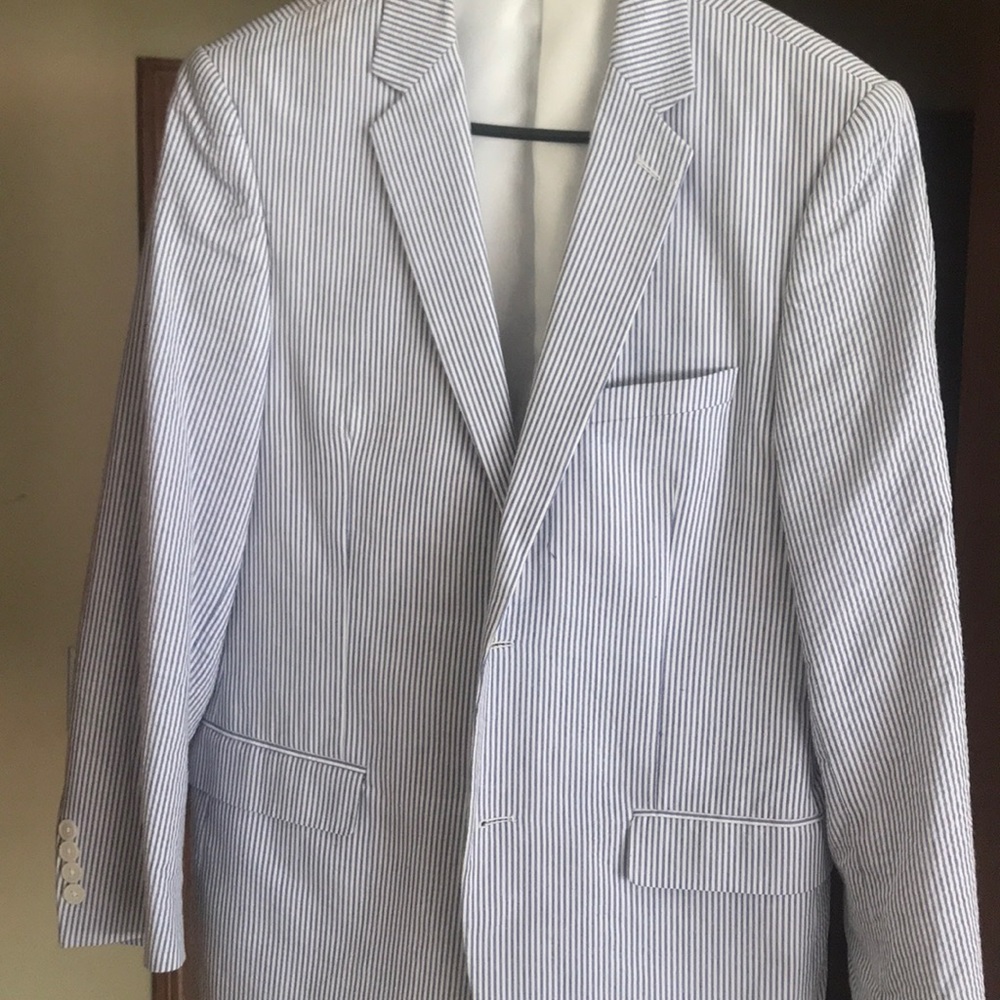 Saddlebred Blazer (Blue Seersucker)